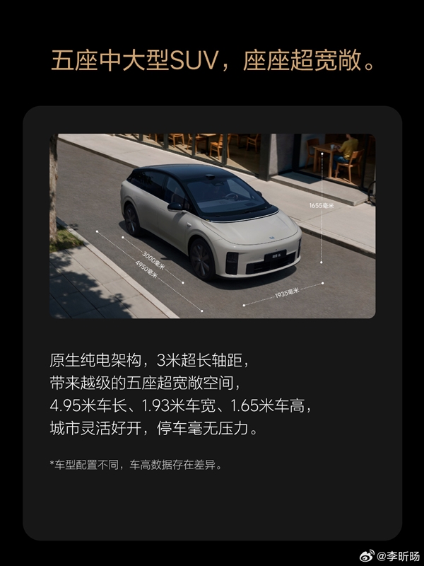 最便宜的理想纯电SUV来了！理想i6官方实车图公布：9月底发布 首次杀入20万元区间