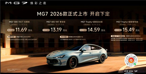 哪哪都香的MG7 凭啥在国内就是卖不好