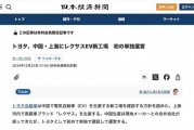 “国产”雷克萨斯可能真要来了，而且还是电车！