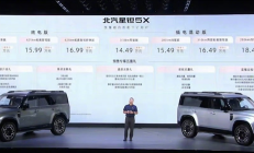 又一国产路虎卫士登场！北汽星钽5X预售：13.99万起 81.9度大电池