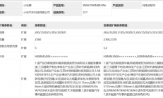小米SU7 Ultra申报信息变更：首增2座版车型 车身更轻