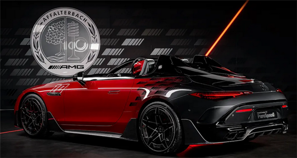 有钱人的大玩具!奔驰AMG PureSpeed上路测试:2025年全球首发