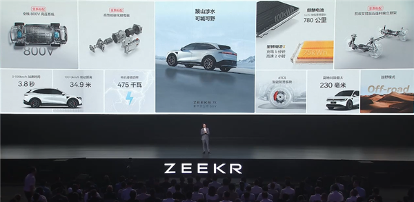 最正经的家用纯电SUV来了!全新极氪7X上市:22.99万起