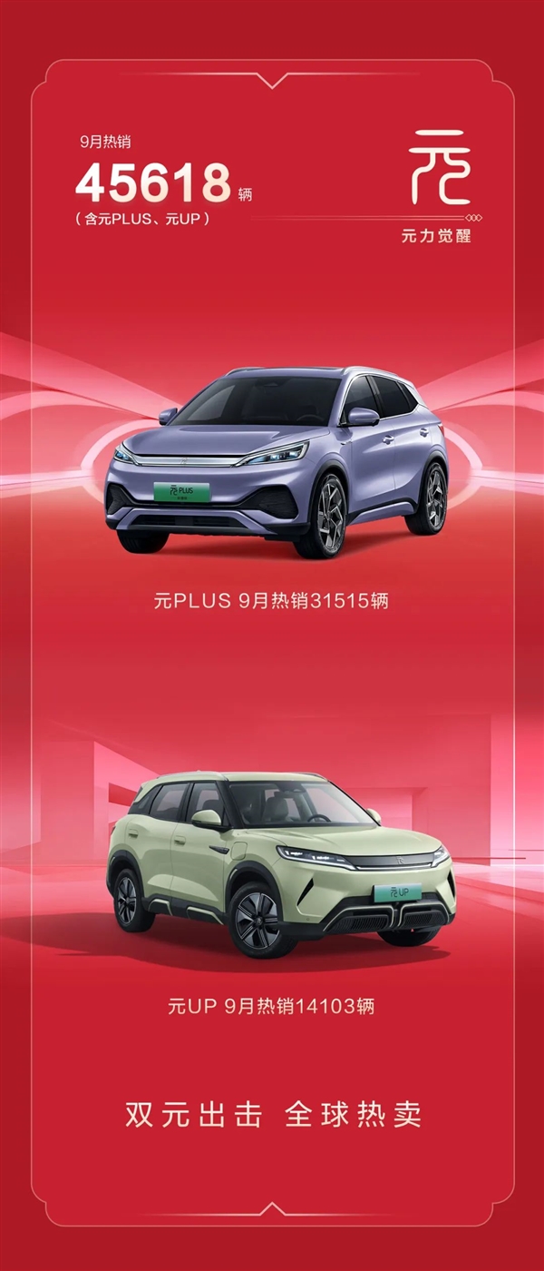 比亚迪王朝9月销售204605辆 首次单月销售突破20万辆!