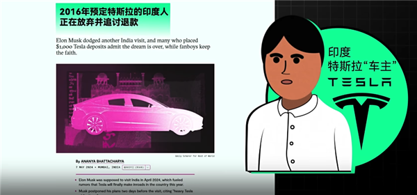 八年都没交车成功的特斯拉:在印度经历了什么