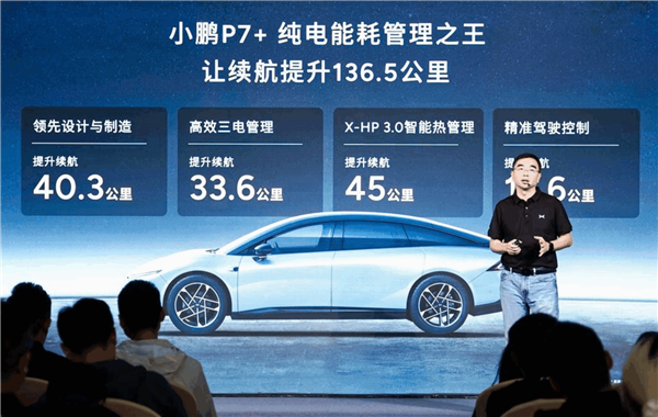 小鹏P7+续航光电实测:实际跑了672公里 续航达成率99.3%