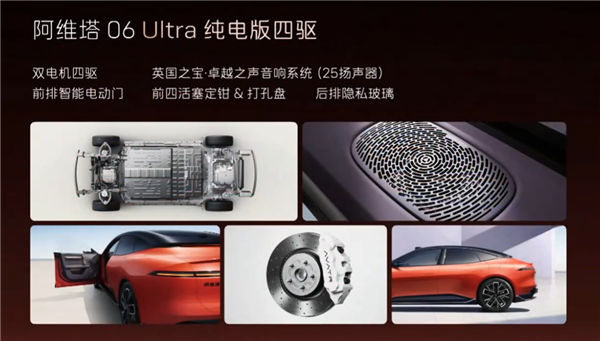 华为系最美轿车 比Model 3便宜4.3万!阿维塔06上市:19.19万起