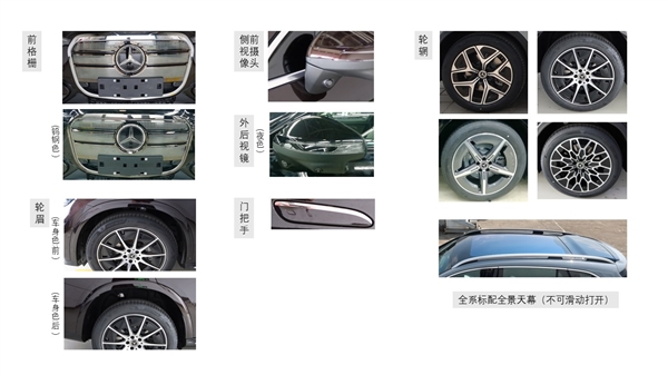 保留实体盾牌格栅 国产奔驰CLC纯电实车亮相：颜值感受下